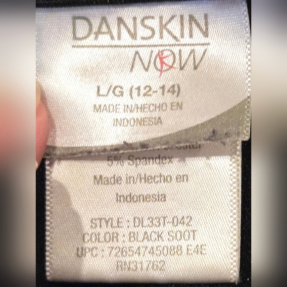 Danskin Now Black Shirt - Picture 6 of 9